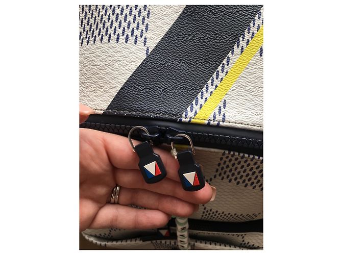 Sacs à dos louis Vuitton apollo america cup 2017 Blanc - vue 8