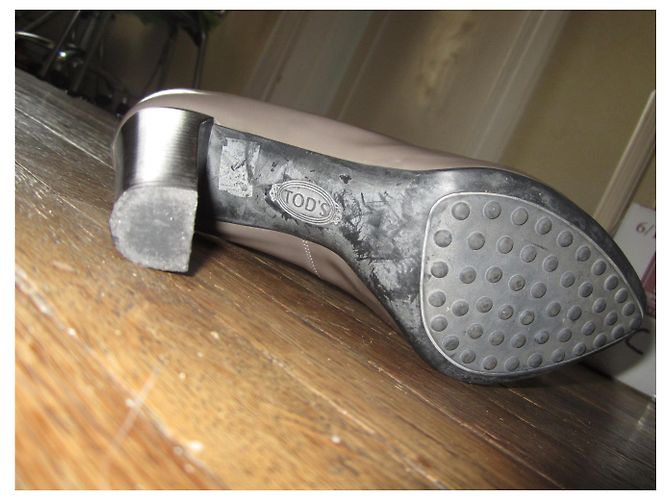 Tod's Pumps Grau Lackleder Größe 37 - Ansicht 4