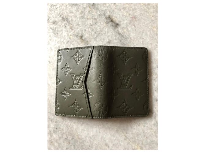 Organisateur de poche Louis Vuitton Kaki - vue 3