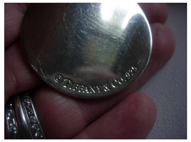 TIFFANY & CO. XL Solid Silver Anhänger Notes 925 Silber - Ansicht 6