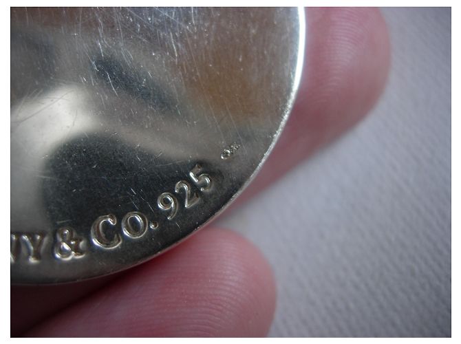 TIFFANY & CO. XL Solid Silver Anhänger Notes 925 Silber - Ansicht 7