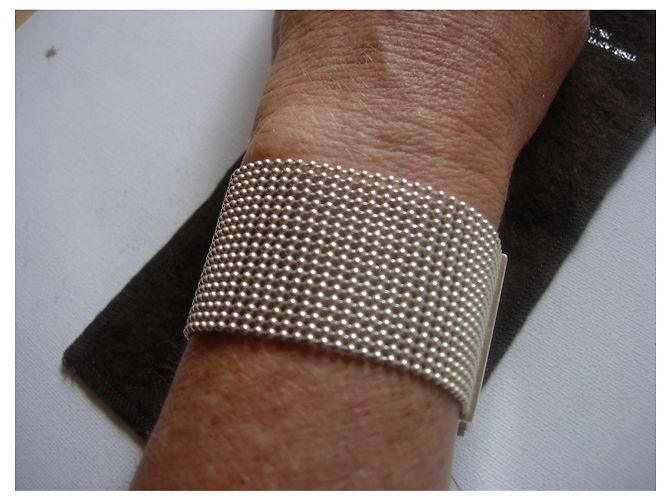 Christofle Bracciale in argento Cristofle 100% autentico. Pezzo raro e bellissimo - vista 3