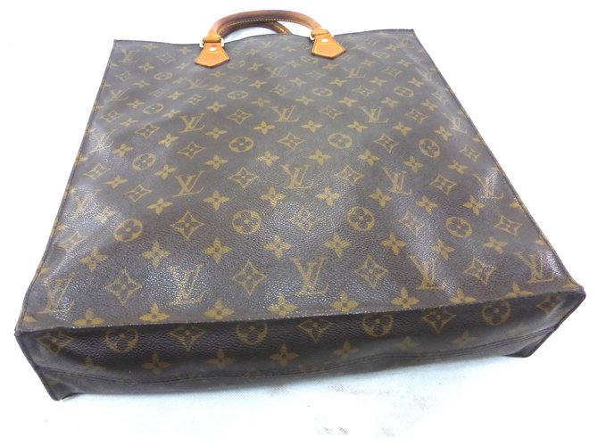 Louis Vuitton FLAT BAG MONOGRAM Marrone - vista 12