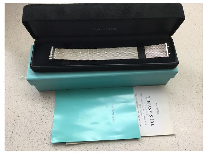 Bracciale Tiffany & Co Somerset Argento Grigio - vista 2