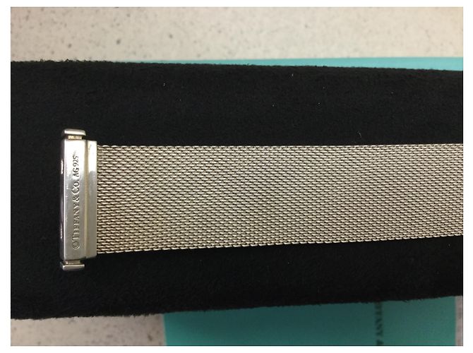 Bracciale Tiffany & Co Somerset Argento Grigio - vista 3