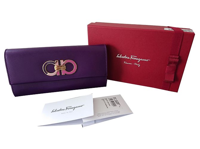 Salvatore Ferragamo Billetera gancini - vista 2
