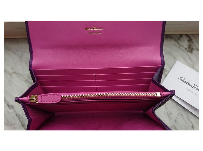 Salvatore Ferragamo Billetera gancini - vista 4