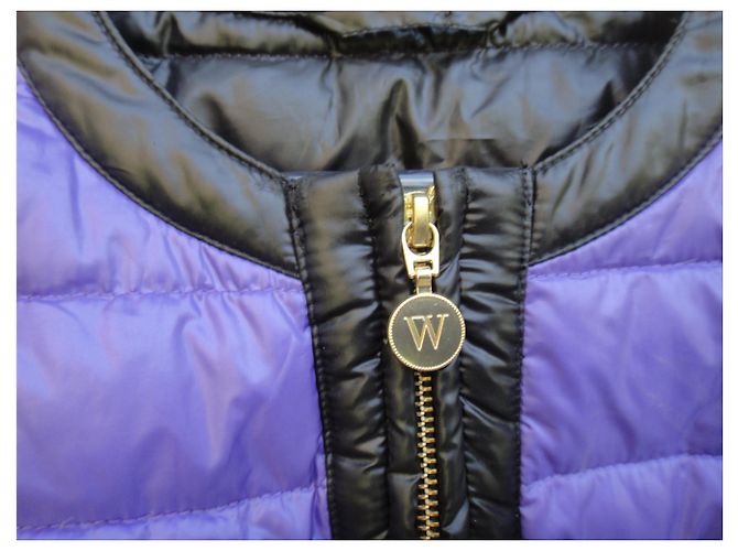 Abajo de la chaqueta de relleno Weill. Púrpura - vista 2