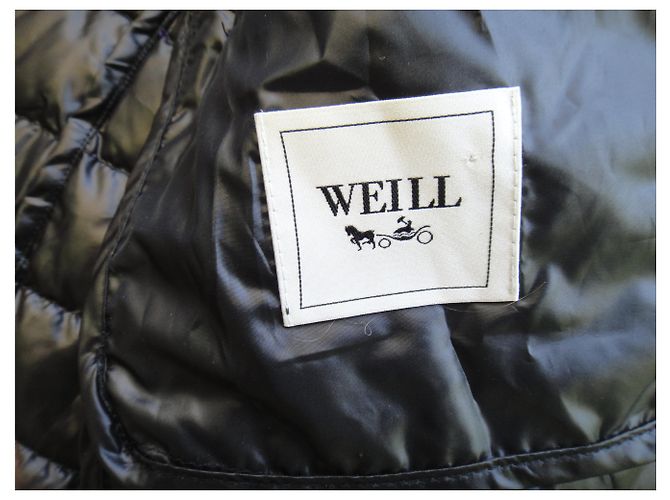 Abajo de la chaqueta de relleno Weill. Púrpura - vista 3