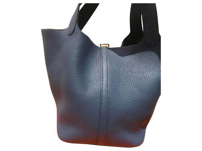 Hermès Picotin 22 Blau - Ansicht 2