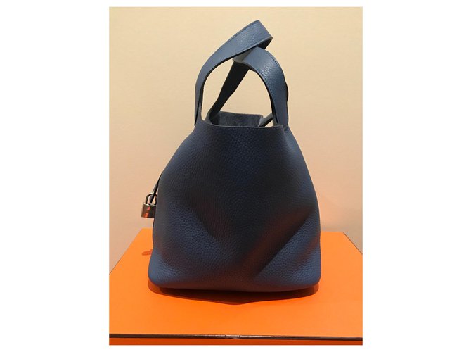 Hermès Picotin 22 Blau - Ansicht 3