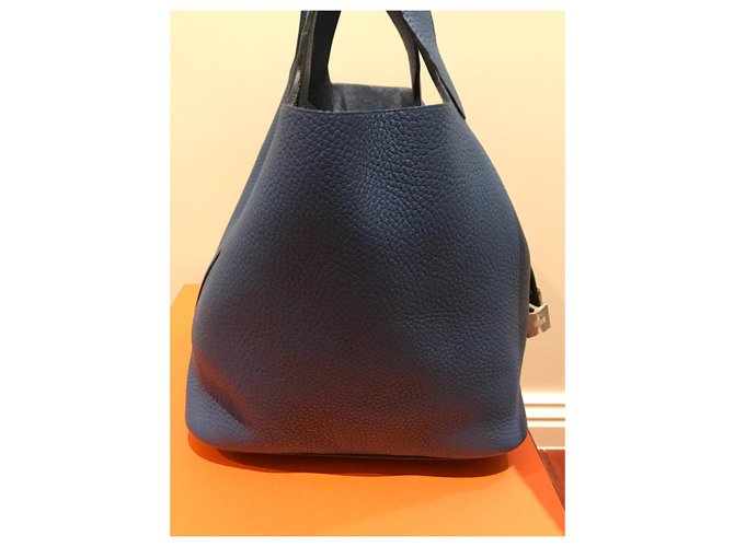 Hermès Picotin 22 Blau - Ansicht 4