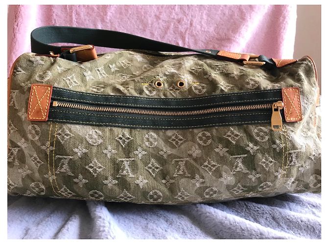Mini borsa / tracolla Boston Louis Vuitton Cachi - vista 5