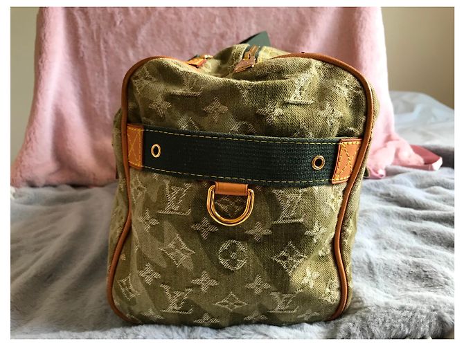 Mini borsa / tracolla Boston Louis Vuitton Cachi - vista 6