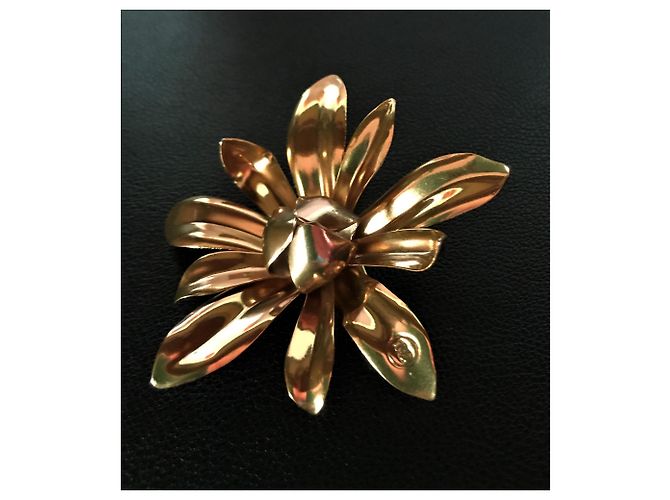 Chanel Alfinetes e broches Dourado - vista 7