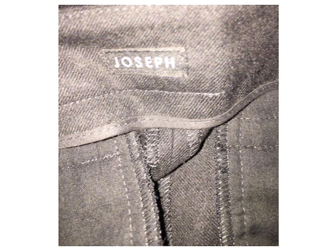 Falda lápiz negra Joseph de viscosa Negro - vista 4