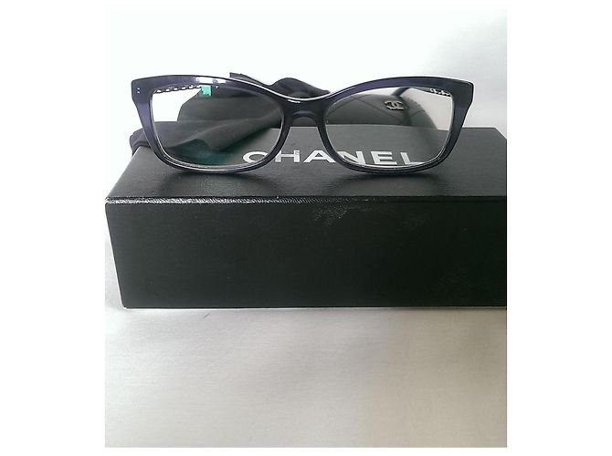 Occhiali da sole Chanel 3264 Q 1390 Blu Argento - vista 5