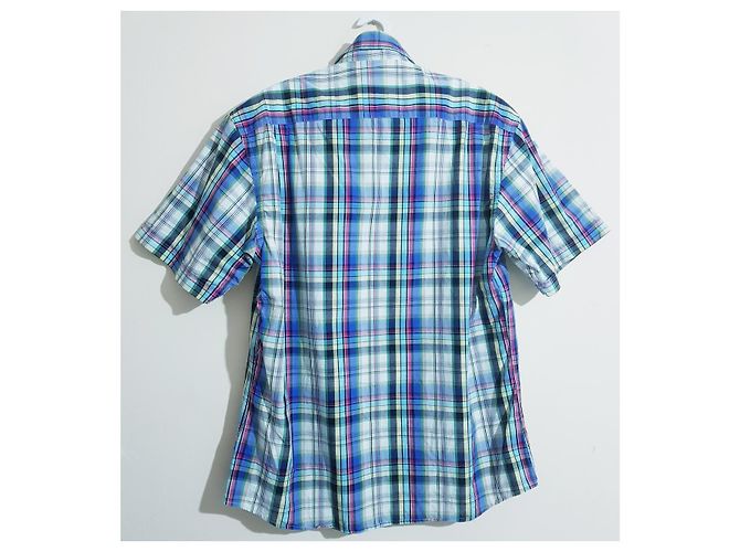 Camicia Paul Smith a quadri in cotone maniche corte M Multicolore - vista 2