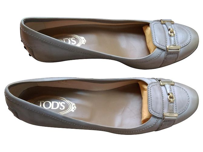 Tod's Pumps aus Leder Beige Größe 41 - Ansicht 2