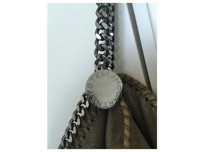 Stella Mc Cartney Stella Mccartney Falabella Medium Bag Beige - vista 3