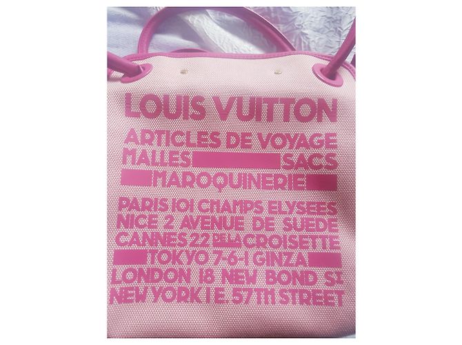 Borsa da crociera Louis Vuitton 2009 Rosa - vista 5
