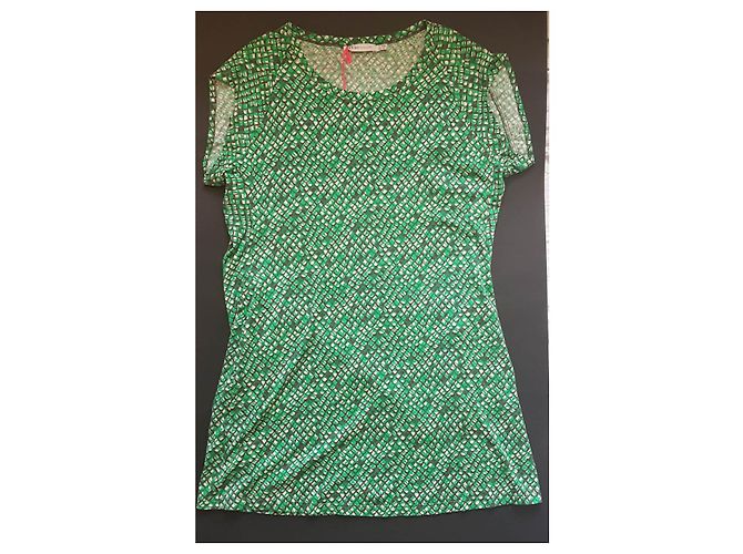 Vestido de algodón verde See by Chloé - vista 2