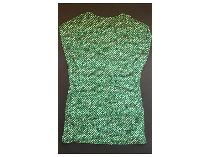Vestido de algodón verde See by Chloé - vista 3