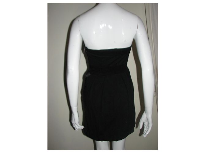 Diane Von Furstenberg Vintage DvF Tere Kleid Schwarz - Ansicht 4