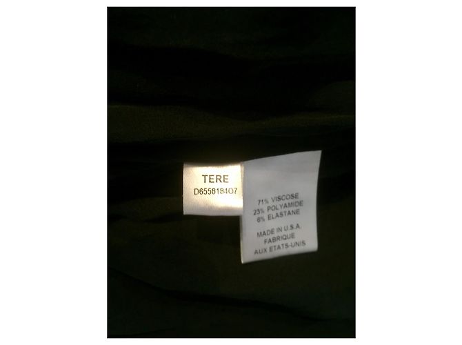 Diane Von Furstenberg Vintage DvF Tere Kleid Schwarz - Ansicht 7