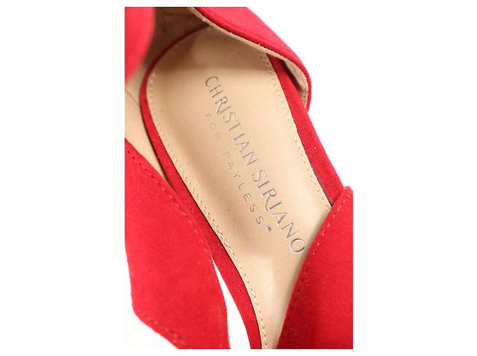 Christian Siriano sandali Rosso - vista 3