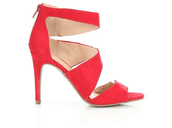 Christian Siriano sandali Rosso - vista 4