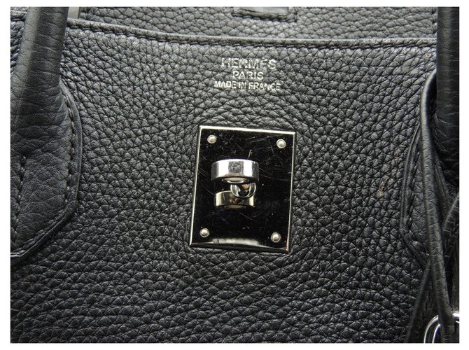 Hermès Borsa HERMES BIRKIN 40 Nero - vista 12