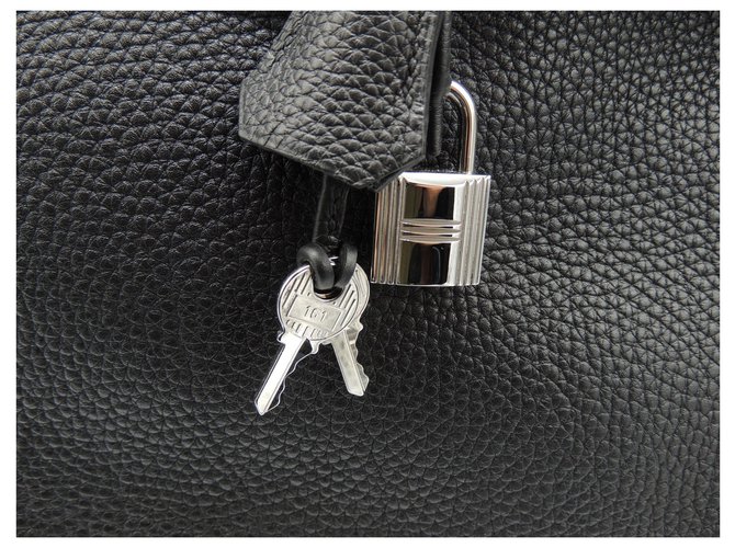 Hermès Borsa HERMES BIRKIN 40 Nero - vista 5