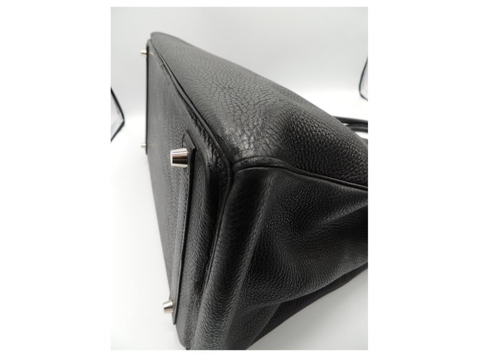 Hermès Borsa HERMES BIRKIN 40 Nero - vista 7