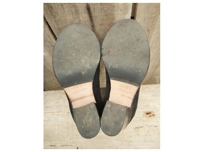 Botines de gamuza maje Negro - vista 8