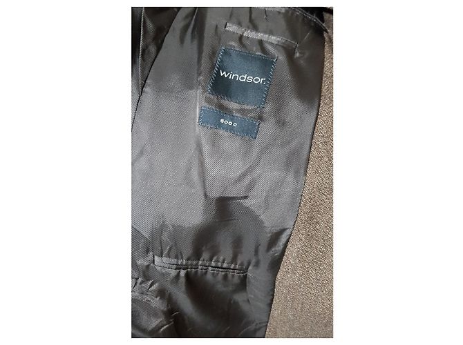 Windsor Ermenegildo Zegna Blazer Braun Wolle Kaschmir - Ansicht 3