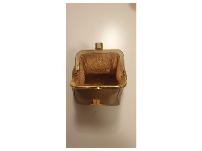 Lanvin Purses, wallets, cases Caramel - view 3