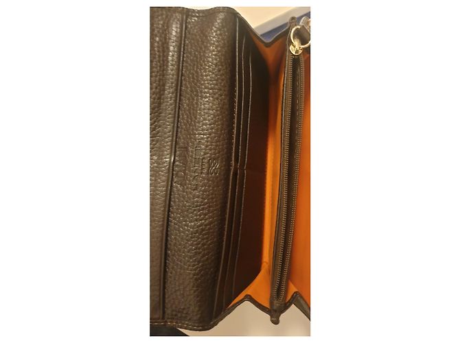 Cartera Lancel Adjani de piel marrón oscuro - vista 4