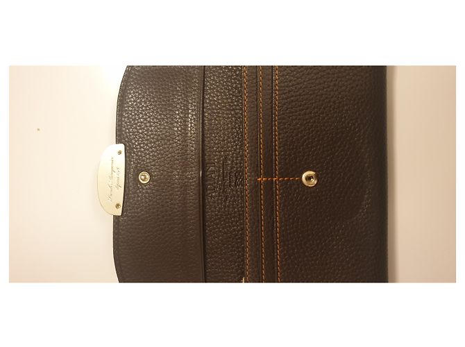 Cartera Lancel Adjani de piel marrón oscuro - vista 7
