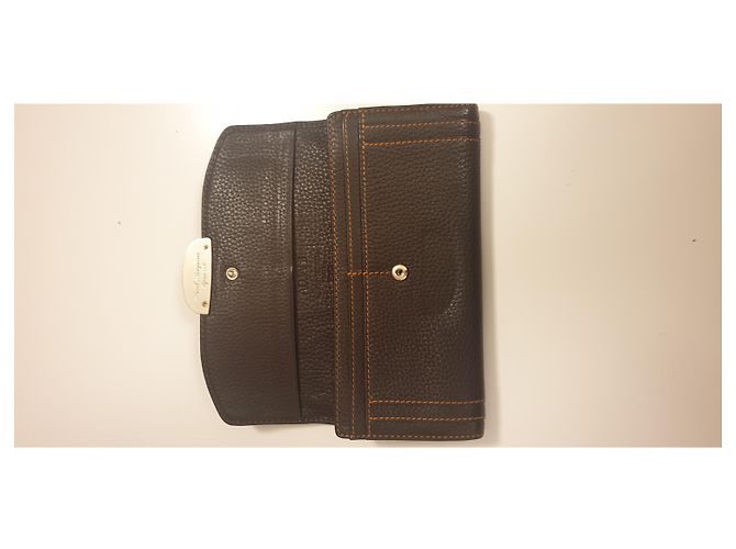 Cartera Lancel Adjani de piel marrón oscuro - vista 8