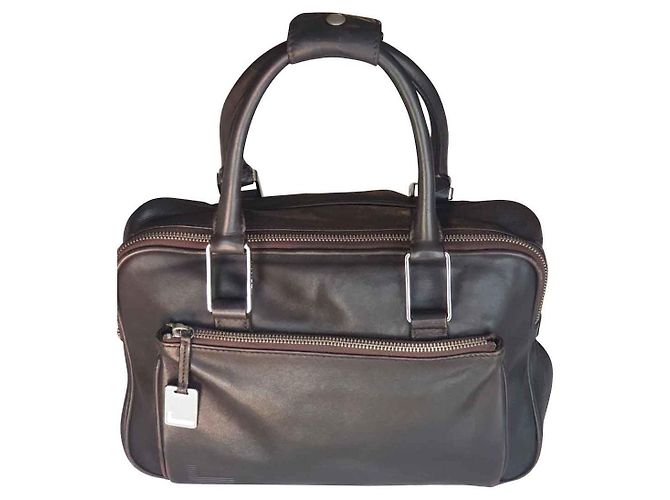 Borsa a mano Lancel in pelle nera Nero - vista 2