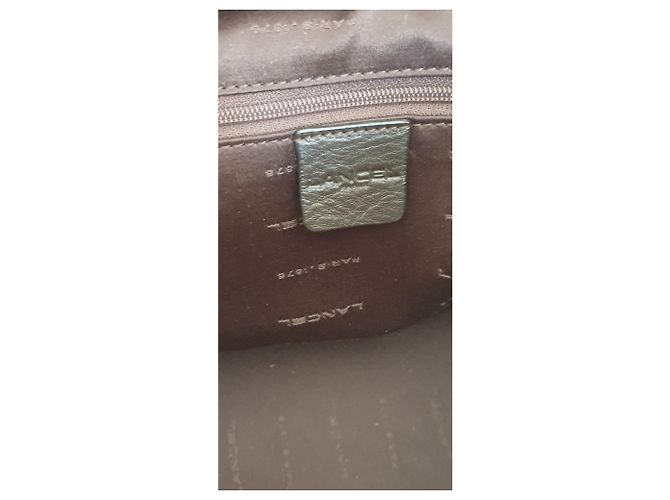 Borsa a mano Lancel in pelle nera Nero - vista 5