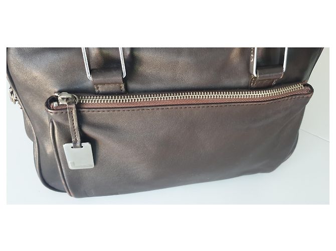 Borsa a mano Lancel in pelle nera Nero - vista 7