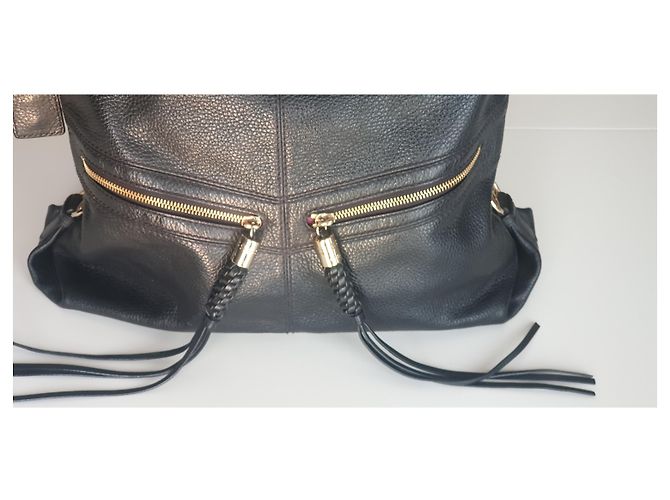Borsa Lancel in pelle nera Nero - vista 10