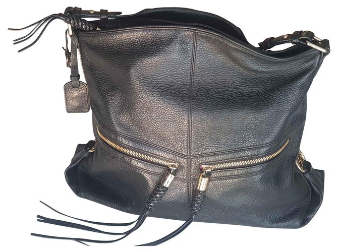 Borsa Lancel in pelle nera Nero - vista 2