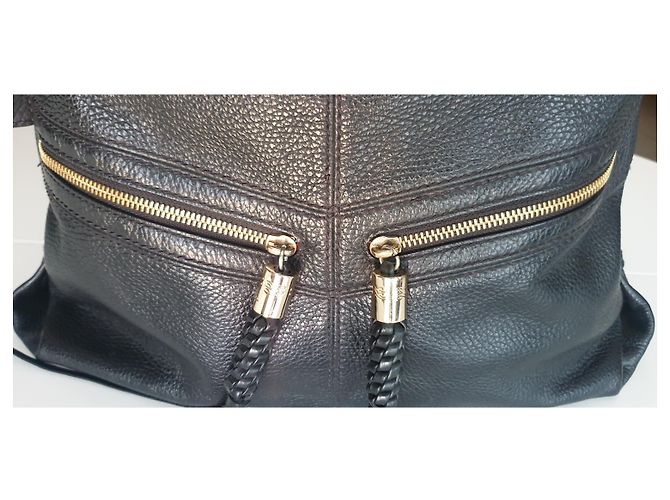 Borsa Lancel in pelle nera Nero - vista 7
