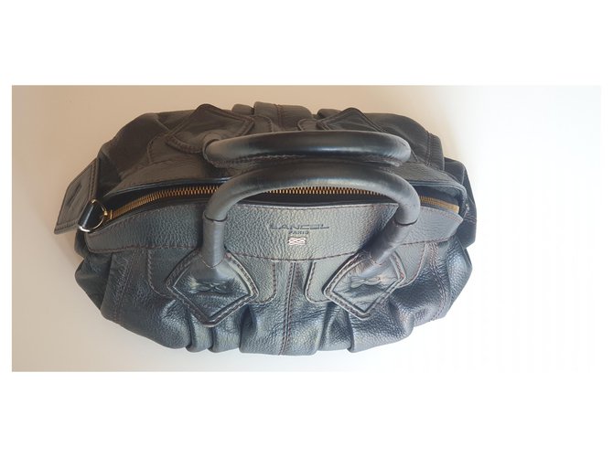 Borsa Lancel in pelle nera Nero - vista 3
