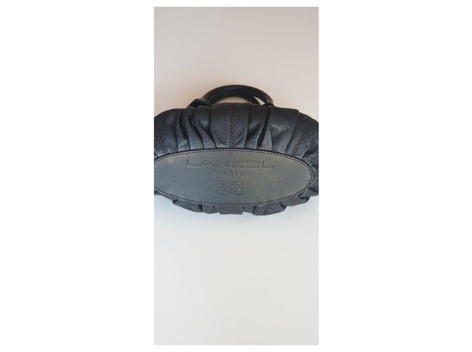 Borsa Lancel in pelle nera Nero - vista 4