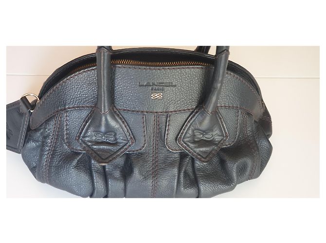 Borsa Lancel in pelle nera Nero - vista 5