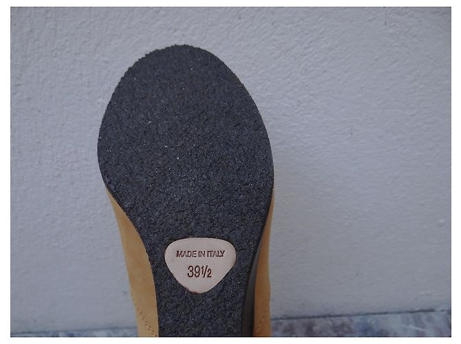 Botines Chloé de piel amarillo mostaza - vista 8